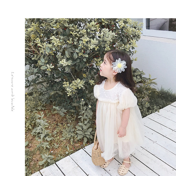 New Kids Dresses For Girls Spring Girl Child Baby Sweet Princess dress Gauze Dress  Baby Girl Clothes | Vimost Shop.