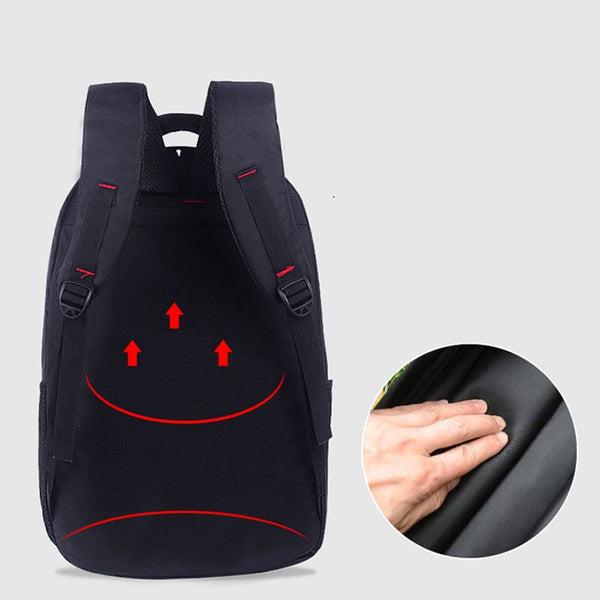 Men's Backpack Oxford Cloth Casual Fashion Academy Style High Quality Bag Design Large Capacity Multifunctional Backpacks