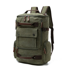 Men's Backpack Vintage Canvas Backpack School Bag Men's Travel Bags Large Capacity Backpack  Laptop Backpack Bag High Qualit