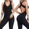 Fashion Women Sport Suit sexy open back Yoga Set Fitness jumpsuit women’s tracksuit tummy control Gym Pants Sportswear | Vimost Shop.
