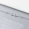 925 Sterling Silver Infinity Bracelets for Women Adjustable Friendship Bracelets & Bangles Wedding Gift Ideas | Vimost Shop.