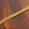 Luxury Gold Color Stainless Steel Bracelet 200mm Wristband Men Jewelry Bracelets Bangles Gift for Him | Vimost Shop.