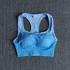 Female Workout Padded Yoga Bra Seamless Sports Gym Fitness Women Running Crop Tops Push Up High Impact Activewear