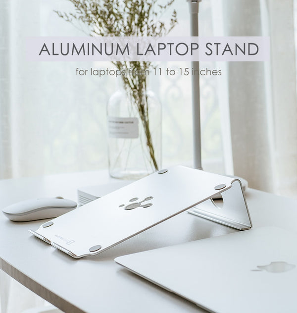 Aluminium Laptop Stand portable for MacBook Air/Pro 13 15, iPad Pro 12.9, Surface, Chromebook and 11 to 16 inch Notebook holder | Vimost Shop.