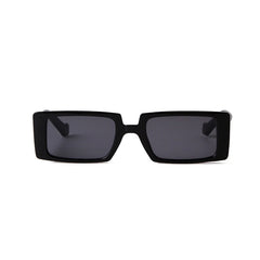 Trendy Rectangle Sunglasses Women Brand Design Black Thick Frame Fashion 90s Cool Sun Glasses Shades Female