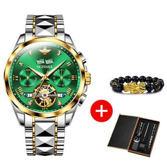 Luxury Men Watches Automatic Sapphire Green Watch Men Tungsten steel Waterproof Business Sport Mechanical Wristwatch | Vimost Shop.