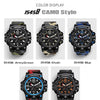 Fashion Men Sports Watches Men Analog Quartz Clock Military Watch Male Watch Men's 1545 relogios masculino | Vimost Shop.