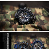 Fashion Men Sports Watches Men Analog Quartz Clock Military Watch Male Watch Men's 1545 relogios masculino | Vimost Shop.