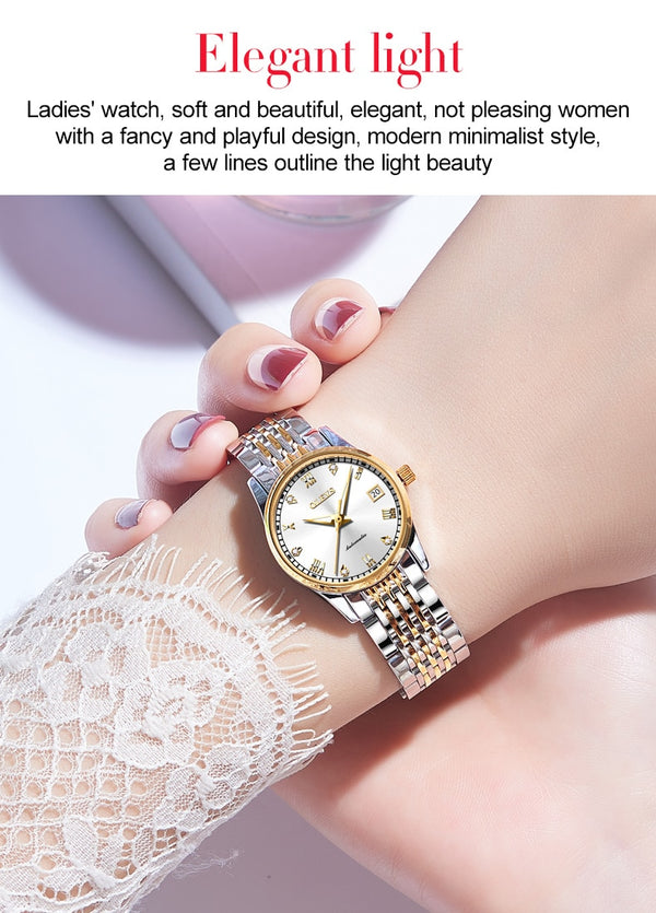 Women Watches Mechanical Watch Luxury Bracelet Wrist Wristwatch Elegant Ladies Automatic Clock Watch Relogio Feminino | Vimost Shop.