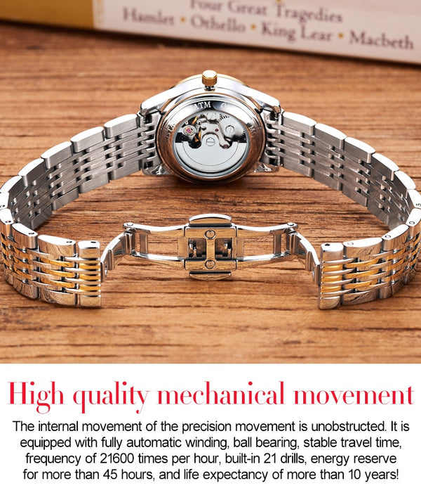 Women Watches Mechanical Watch Luxury Bracelet Wrist Wristwatch Elegant Ladies Automatic Clock Watch Relogio Feminino | Vimost Shop.