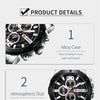 Watch Man Luxury Quartz Watch Sport watches  Stainless Steel Band Gold Business Military Watch Waterproof | Vimost Shop.