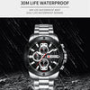 Watch Man Luxury Quartz Watch Sport watches  Stainless Steel Band Gold Business Military Watch Waterproof | Vimost Shop.