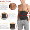 Men Workout Waist Trainer Tummy Slimming Sheath Sauna Body Shaper Trimmer Belt Abs Abdomen Shapewear Weight Loss Corset Fitness | Vimost Shop.