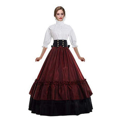 Historical Gothic Victorian Dress Halloween Masquerade Party Ball Gowns | Vimost Shop.