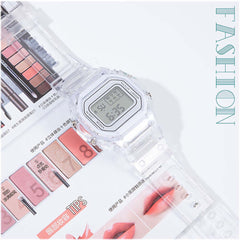 INS Fashion Men Women Watches Casual Transparent Digital Sport Watch Ladies Electronic Watches Kid's Wristwatch relogio digital | Vimost Shop.