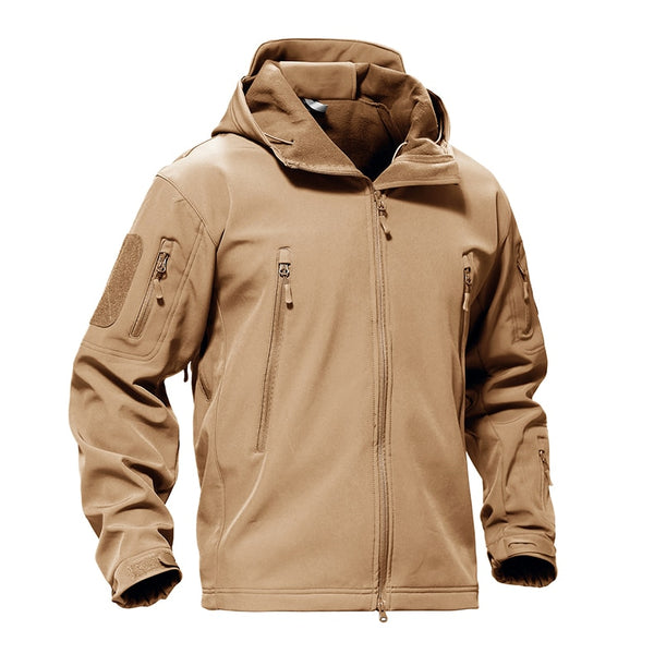 Winter Jacket Men's Army Coat Military Tactical Fleece Jacket Waterproof Softshell Jackets Hoodies Airsoft Coat Men 4XL | Vimost Shop.