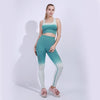 High Waist Woman Fitness Yoga Pants Ombre Seamless Leggings  Sexy Push Up Gym Sport Leggings Slim Stretch Running Tights