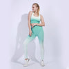 High Waist Woman Fitness Yoga Pants Ombre Seamless Leggings  Sexy Push Up Gym Sport Leggings Slim Stretch Running Tights