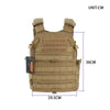 Tactical Vest Suit Plate Carrier Molle Hunting Vest Suit Airsoft Vests Chest Rig Gear Armor Plate Vests | Vimost Shop.