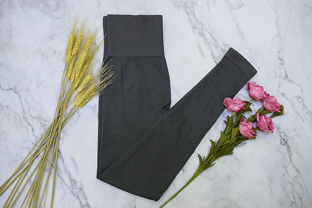 Seamless Solid Leggings Hips Lifting Slim Pants Anti-slip High Elasticity Yoga Trousers Workout Push Up Gym Fitness Pants | Vimost Shop.