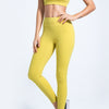 Seamless Solid No T-Line Yoga Leggings High Elastics Jogging Pants High Waist Hips Lifting Gym Fitness Female Sports Pants | Vimost Shop.