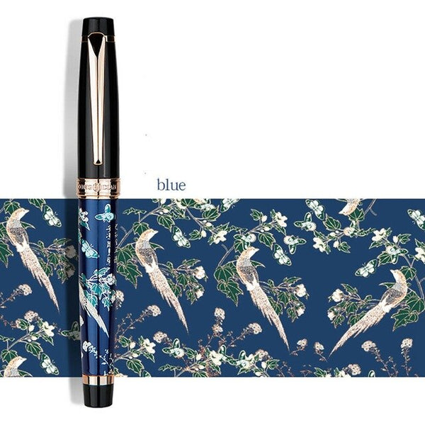 HongDian Hand-Drawing Fountain Pen Blue Magpie Nib 0.5MM Nib Fountain-Pens Gift Office Business Writing Set Stationery Supply | Vimost Shop.