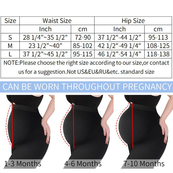 High Waist Maternity Leggings Pregnant Waist Belly Support Legging Women Pregnancy Skinny Pants Pregnancy Body Shaping Panties | Vimost Shop.