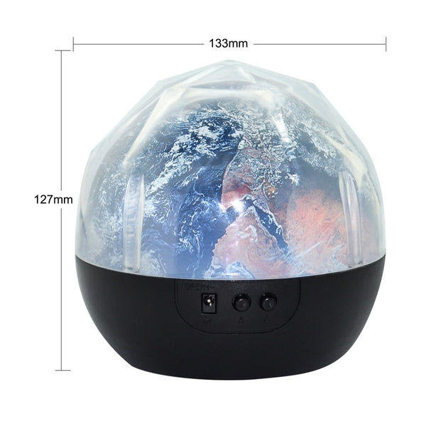 Galaxy projector Night Light Starry Sky Planet Magic home planetarium Universe LED Colorful Rotate Flashing Star kids lamp gift | Vimost Shop.