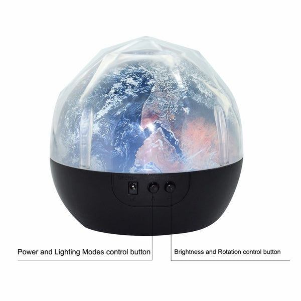 Galaxy projector Night Light Starry Sky Planet Magic home planetarium Universe LED Colorful Rotate Flashing Star kids lamp gift | Vimost Shop.
