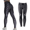 Sexy High Waist Fitness Iron weave Leggings Weaving Printed Tie Women Fitness Workout Scrunch Booty Trousers Slim Running Pants | Vimost Shop.
