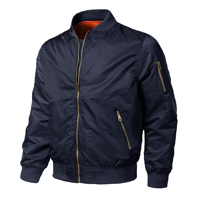 Winter Jackets Men MA1 Bomber Pilot Coat Thermal Padded Casual Baseball Varsity Jacket Male Military Army Windbreaker | Vimost Shop.