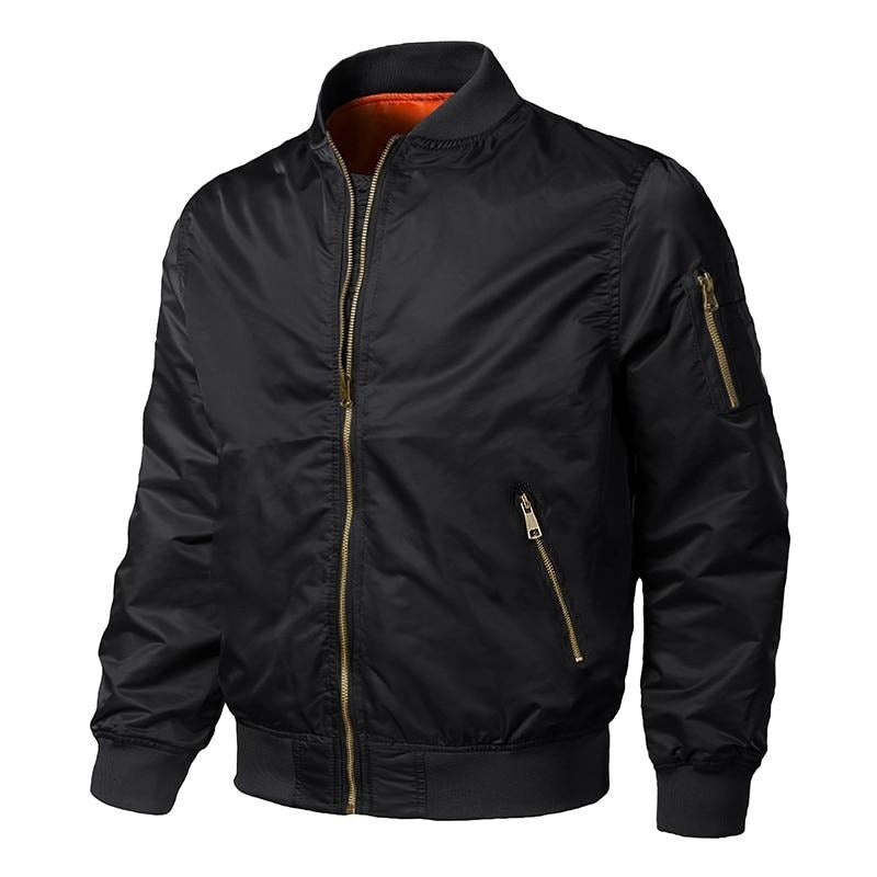 Winter Jackets Men MA1 Bomber Pilot Coat Thermal Padded Casual Baseball Varsity Jacket Male Military Army Windbreaker | Vimost Shop.