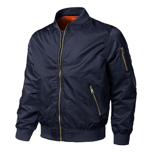 Winter Jackets Men MA1 Bomber Pilot Coat Thermal Padded Casual Baseball Varsity Jacket Male Military Army Windbreaker | Vimost Shop.