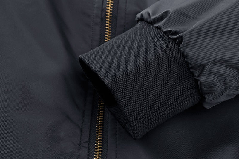 Winter Jackets Men MA1 Bomber Pilot Coat Thermal Padded Casual Baseball Varsity Jacket Male Military Army Windbreaker | Vimost Shop.