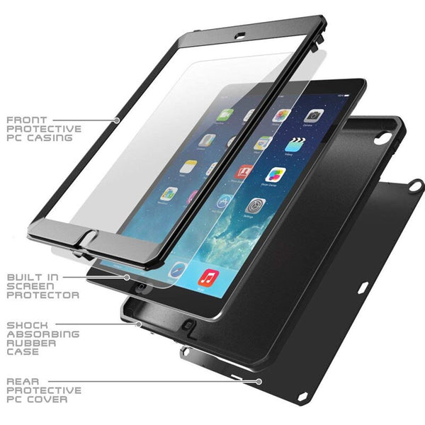 For ipad Air Case UB Pro Full-body Rugged Dual-Layer Hybrid Protective Defense Case Cover with Built-in Screen Protector | Vimost Shop.