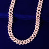 10mm Gold Miami Cuban Link Necklace Bling AAAA Zircon Charm Men's Hip Hop Chain Women Jewelry | Vimost Shop.