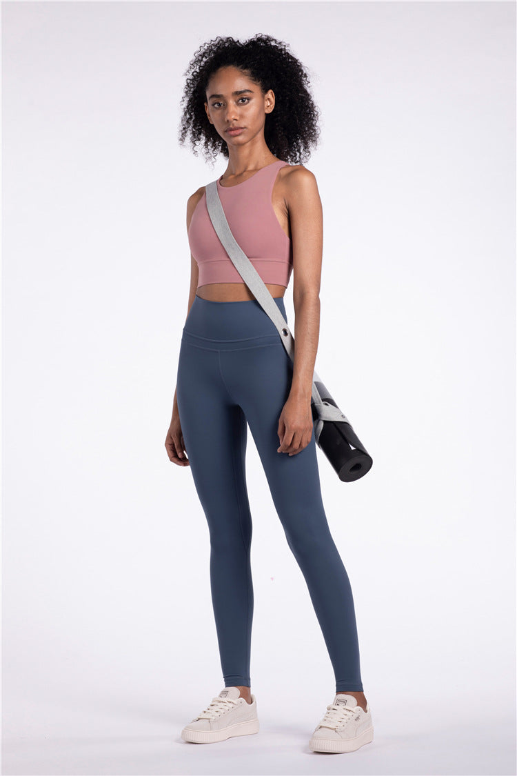 Seamless Women Gym Yoga Bra Top Sports Padded High Impact High Elastic Vest Tank Top Push Up Underwear Bra Fitness Workout Vest | Vimost Shop.