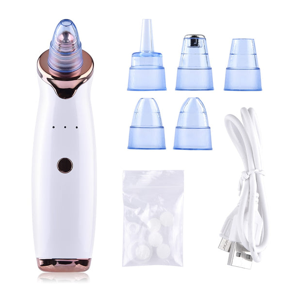 Electric Cleanser Facial Blackhead Remover Deep Cleaner Nose Pore Acne Pimple Removal Vacuum Suction Cleansing SPA Beauty Tool | Vimost Shop.