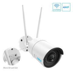 4MP wireless ip camera wifi 2.4G/5Ghz Onvif infrared night vision waterproof outdoor indoor home  surveillance RLC-410W | Vimost Shop.