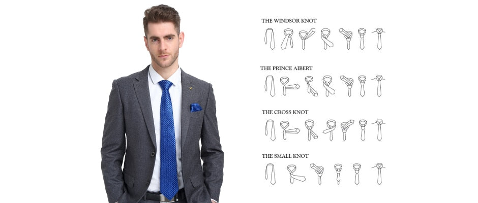 Male Luxury Neck Tie For Men Business Red Striped 100% Silk Tie Set Barry.Wang Fashion Design Neckwear Dropshipping LS-5022 | Vimost Shop.