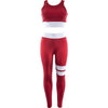 Women Tracksuit Solid Yoga Set Patchwork Running Fitness Jogging T-shirt Leggings Sports Suit Gym Sportswear Workout Clothes S-L | Vimost Shop.