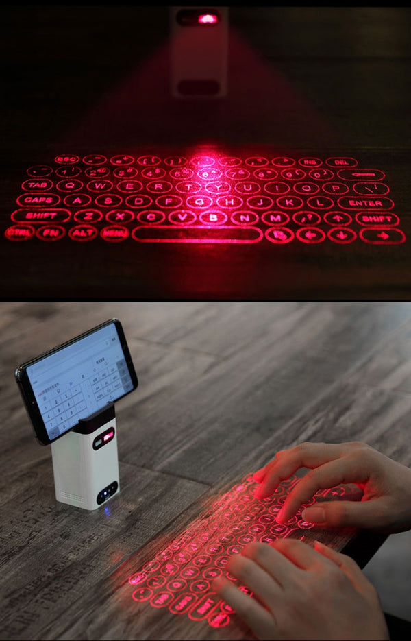 Virtual Laser Keyboard Bluetooth Wireless Projector Phone Keyboard For Computer Iphone Pad Laptop With Mouse Function | Vimost Shop.