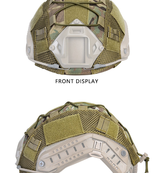 Tactical Helmet Cover for FAST Helmet Camo Multicam Airsoft Headwear Tactical Helmet Accessories 3802 | Vimost Shop.