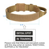 Tactical Dogs Collar Outdoor Puppy Collar Adjustable Durable Nylon Training Dog Collars | Vimost Shop.