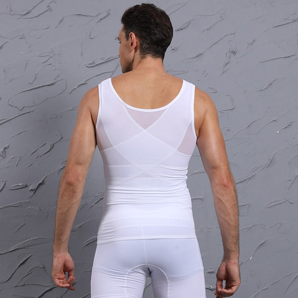 Men Body Shaper Belly Control Slimming Shapewear Waist Trainer Man Shapers Corrective Posture Vest Modeling Underwear Corset | Vimost Shop.