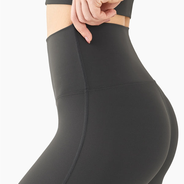 Mid Compression Second-skin Feel Gym Athletic Sport Tights Women NO Camel Toe Yoga Pants Fitness Workout Leggings S-XL