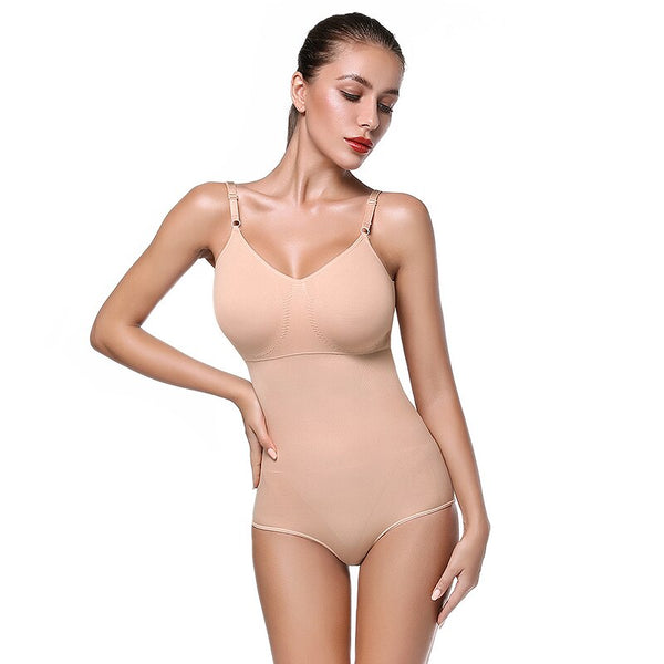 Women Seamless Bodysuit Shapewear Full Body Shaper Waist Trainer Abdomen Shapers Tummy Control Slimming Sheath Briefer Corset | Vimost Shop.