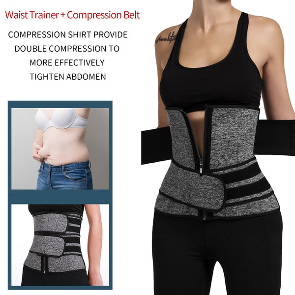 Waist Trainer Neoprene Sweat Shapewear Body Shaper Women Slimming Sheath Belly Reducing Shaper Workout Trimmer Belt Corset | Vimost Shop.