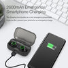True Wireless Bluetooth 5.0 Inear Earphone 2600mAh Battery Charging Digital Power Display Sport Earbuds | Vimost Shop.