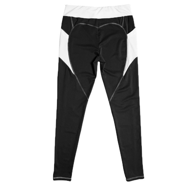 High Waist Fitness Legging Women Heart Shaped Fashion Push Up Sexy Ankle-Length Pants Elasticity Leggings For Women With Pocket | Vimost Shop.